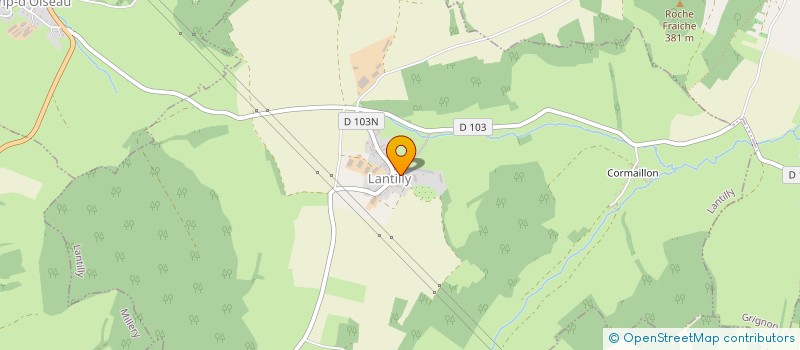 localisation de l'entreprise DESCHAMPS JEAN-BAPTISTE HOLDING  SEMUR-EN-AUXOIS