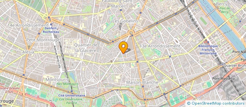 localisation de l'entreprise DESCHAMPS & JOHANET  PARIS