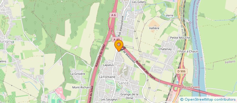 localisation de l'entreprise DESCHAMPS PERE ET FILS à SANCE