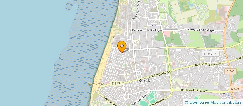 localisation de l'entreprise DESCHANDOL à BERCK