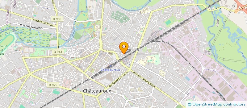 localisation de l'entreprise DESCHATRETTES PATRIMOINE à CHATEAUROUX