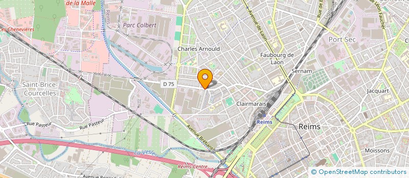 localisation de l'entreprise DESCHILDRE COURALET INDIVISION  REIMS