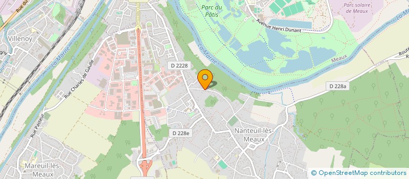 localisation de l'entreprise DESCHOT  NANTEUIL-LES-MEAUX