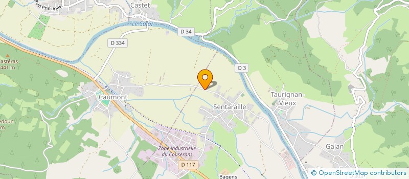 localisation de l'entreprise DESCLAUX FABRICATION SOUDURE à LORP-SENTARAILLE