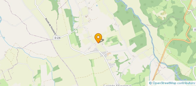 localisation de l'entreprise DESCLAUX FRERES  GARLEDE-MONDEBAT