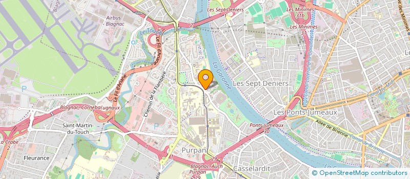 localisation de l'entreprise DESCLAUX HAUGUEL à TOULOUSE