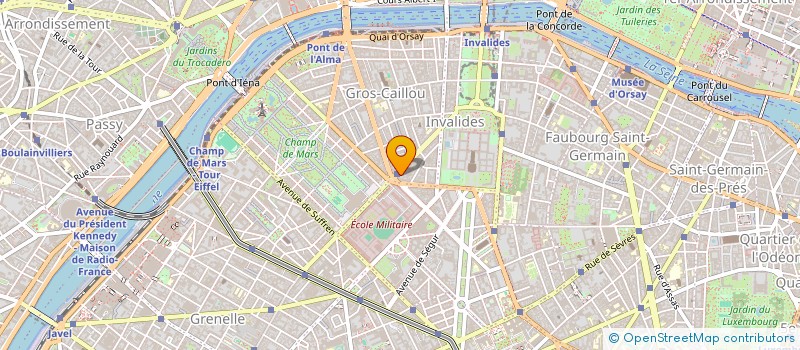 localisation de l'entreprise DESCLOS LE PELEY SAS  PARIS