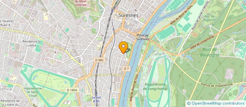 localisation de l'entreprise DESCO à SURESNES