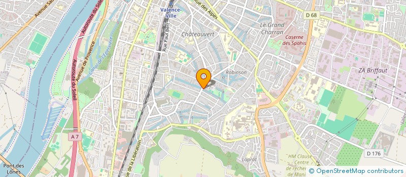 localisation de l'entreprise DESCO à VALENCE