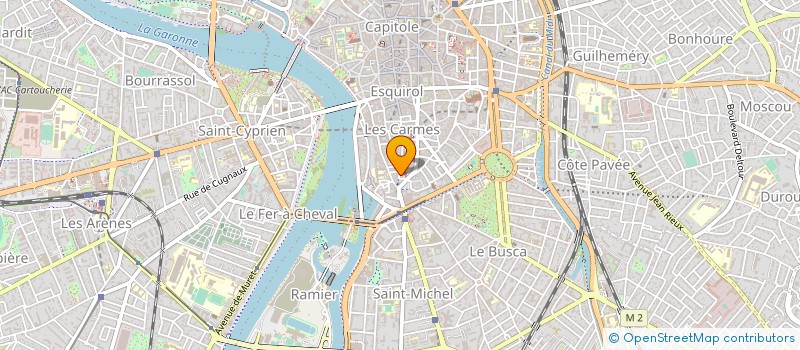 localisation de l'entreprise DESCOINS LARAIGNOU MARTIAL à TOULOUSE