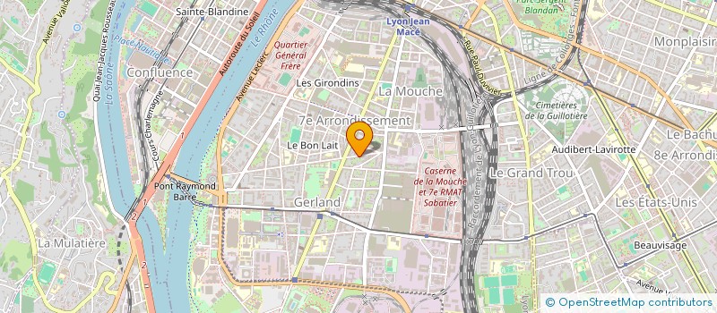 localisation de l'entreprise DESCOMBES JEAN  LYON