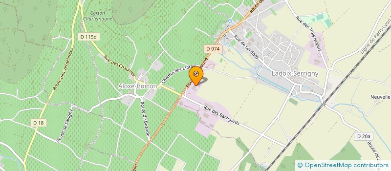 localisation de l'entreprise DESCOMBIN à CHALON-SUR-SAONE