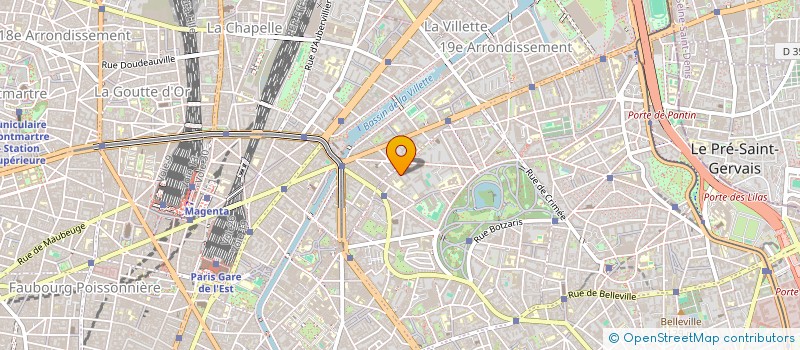 localisation de l'entreprise DESCOMBS  PARIS