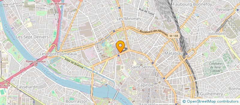localisation de l'entreprise DESCOMTI à TOULOUSE