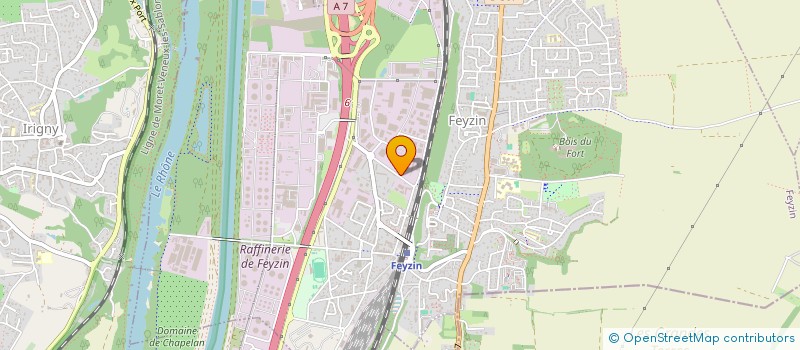 localisation de l'entreprise DESCOTE EXPANSION  FEYZIN