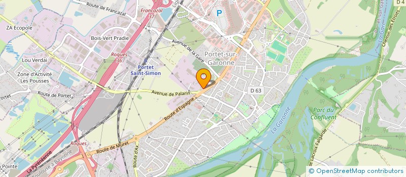 localisation de l'entreprise DESCOUX à PORTET-SUR-GARONNE