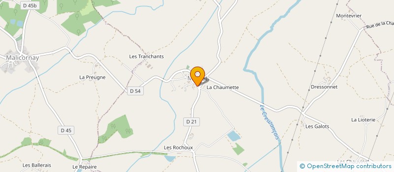 localisation de l'entreprise DESCOUX DESSOLIERE à MAILLET