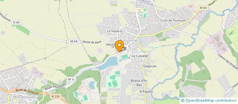 localisation de l'entreprise DESDOMLOC  AUSSONNE