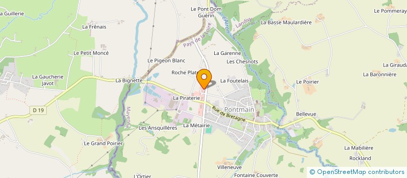 localisation de l'entreprise DESDOUETS à PONTMAIN