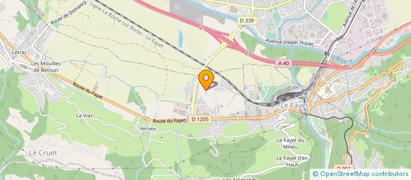 localisation de l'entreprise DESEB  DOMANCY