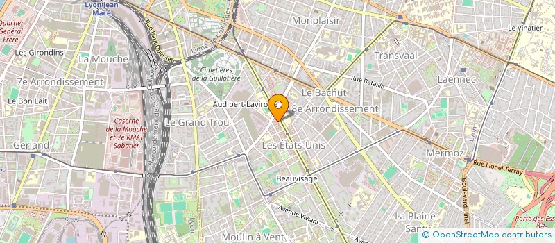 localisation de l'entreprise DESENCOMB SPEED  LYON