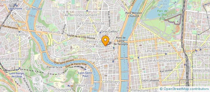 localisation de l'entreprise DESENHO à LYON