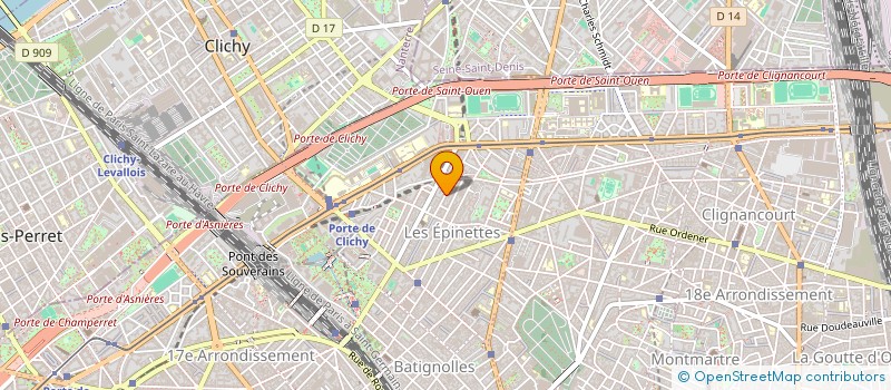 localisation de l'entreprise DESENLANCE à PARIS