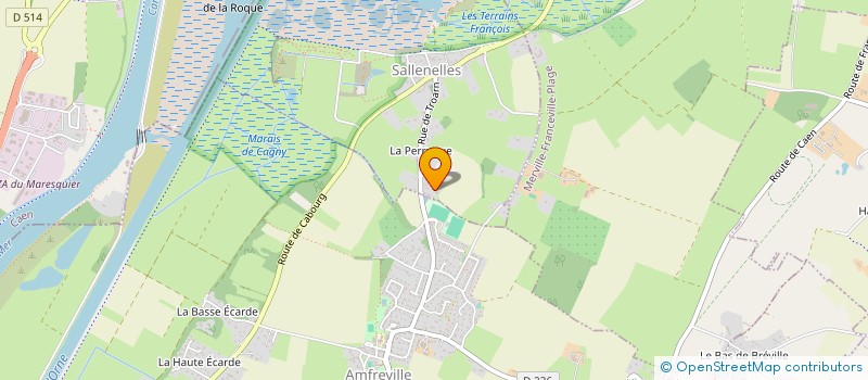 localisation de l'entreprise DESERT CAPITAL  SALLENELLES