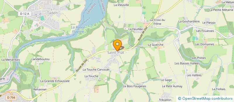 localisation de l'entreprise DESERT-TP  PLOUER-SUR-RANCE