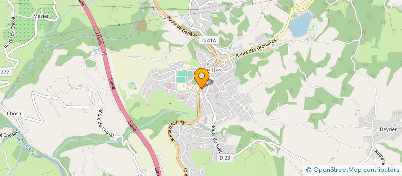 localisation de l'entreprise DESERT WANDERERS  ALLONZIER-LA-CAILLE