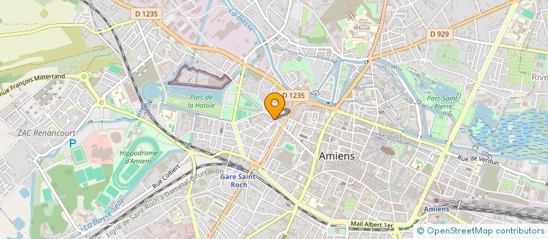 localisation de l'entreprise DESET à AMIENS