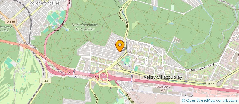 localisation de l'entreprise DESETRE  VELIZY-VILLACOUBLAY