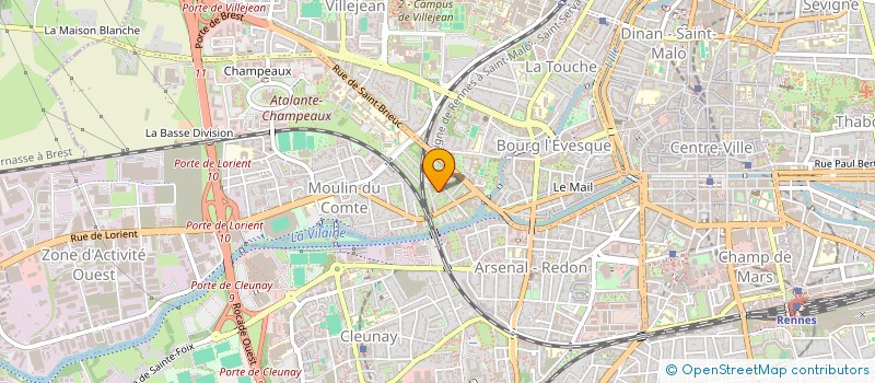 localisation de l'entreprise DESEX  RENNES