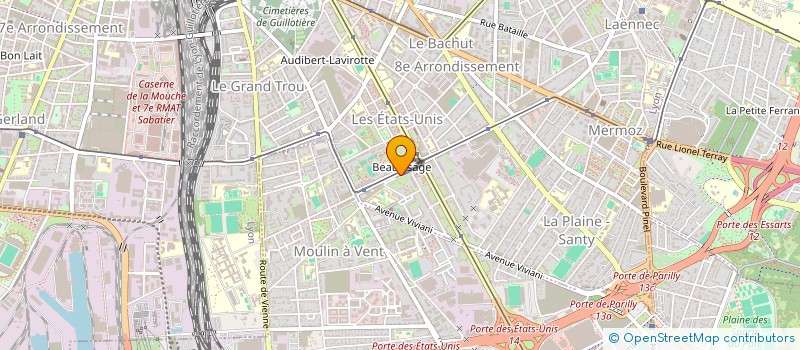 localisation de l'entreprise DESF à LYON
