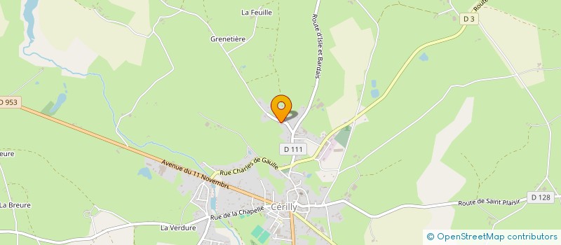 localisation de l'entreprise DESFLIPPON ROLAND à CUSSET