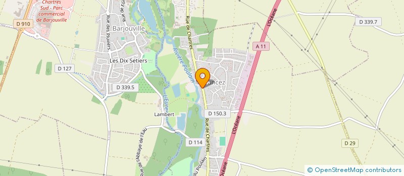 localisation de l'entreprise DESFONDS EVENTS à MORANCEZ