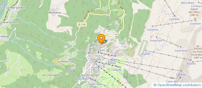 localisation de l'entreprise DESFONTAINES  BOURG-SAINT-MAURICE