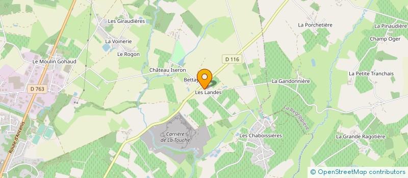 localisation de l'entreprise DESFOSSES  VALLET