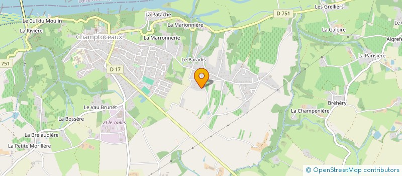 localisation de l'entreprise DESFOSSES à OREE D'ANJOU