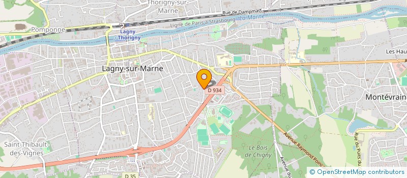 localisation de l'entreprise DESFOUGERES à LOGNES