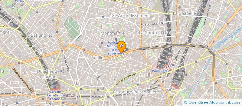 localisation de l'entreprise DESFOUR ET ESPOSITO  PARIS 18