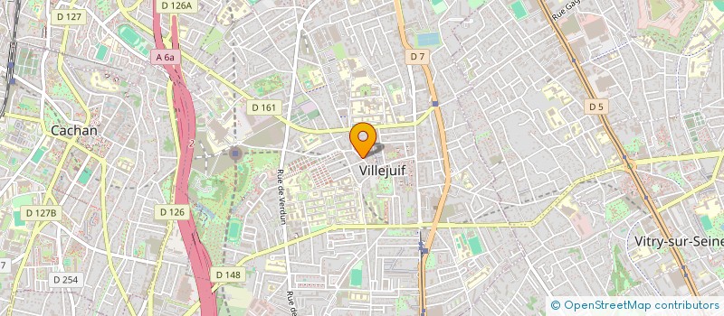 localisation de l'entreprise DESFROMAB à VILLEJUIF