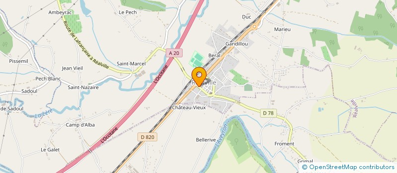 localisation de l'entreprise DESGANS FAMILY  REALVILLE