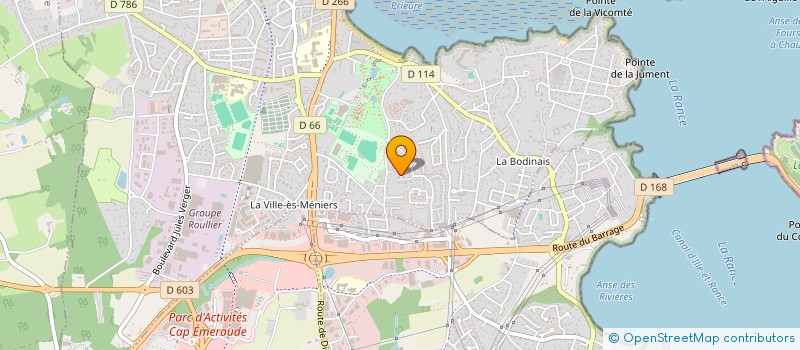 localisation de l'entreprise DESGARSDELARICH  DINARD