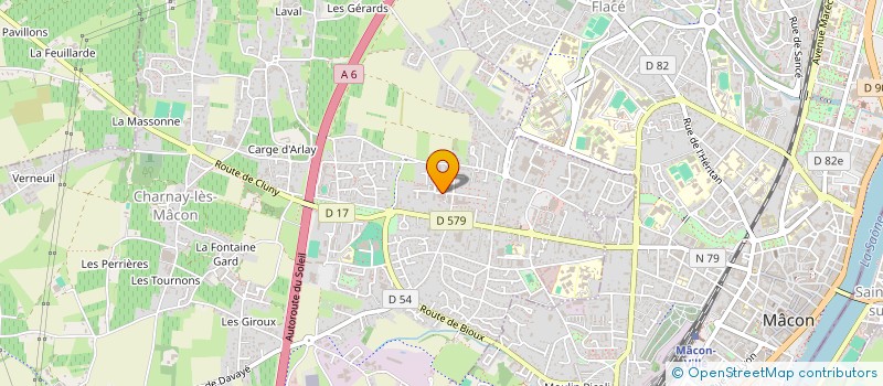 localisation de l'entreprise DESGRANGES MEDICAL SERVICES à CHARNAY-LES-MACON