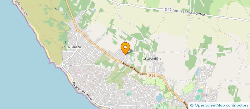 localisation de l'entreprise DESHAIENERGIES MULTISERVICES  BRETIGNOLLES-SUR-MER