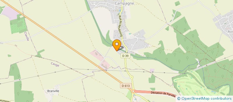 localisation de l'entreprise DESHAYES ELAGAGE  GAUVILLE-LA-CAMPAGNE