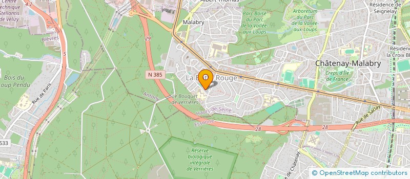 localisation de l'entreprise DESHAYS PERE ET FILS  CHATENAY-MALABRY