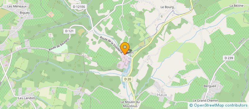 localisation de l'entreprise DESHY-VITI  SAINT-GENES-DE-LOMBAUD