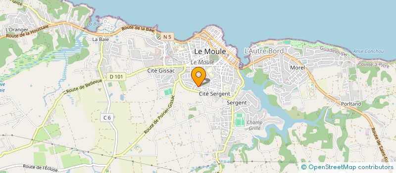 localisation de l'entreprise DESIA CONSULTING à LE MOULE